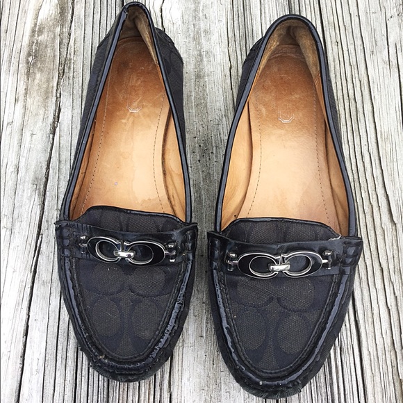 Coach Fortunata Logo Loafers - Picture 2 of 8